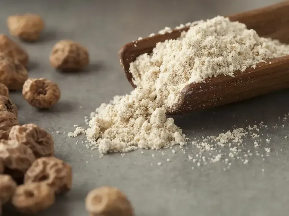 Tigernuts and particle flour