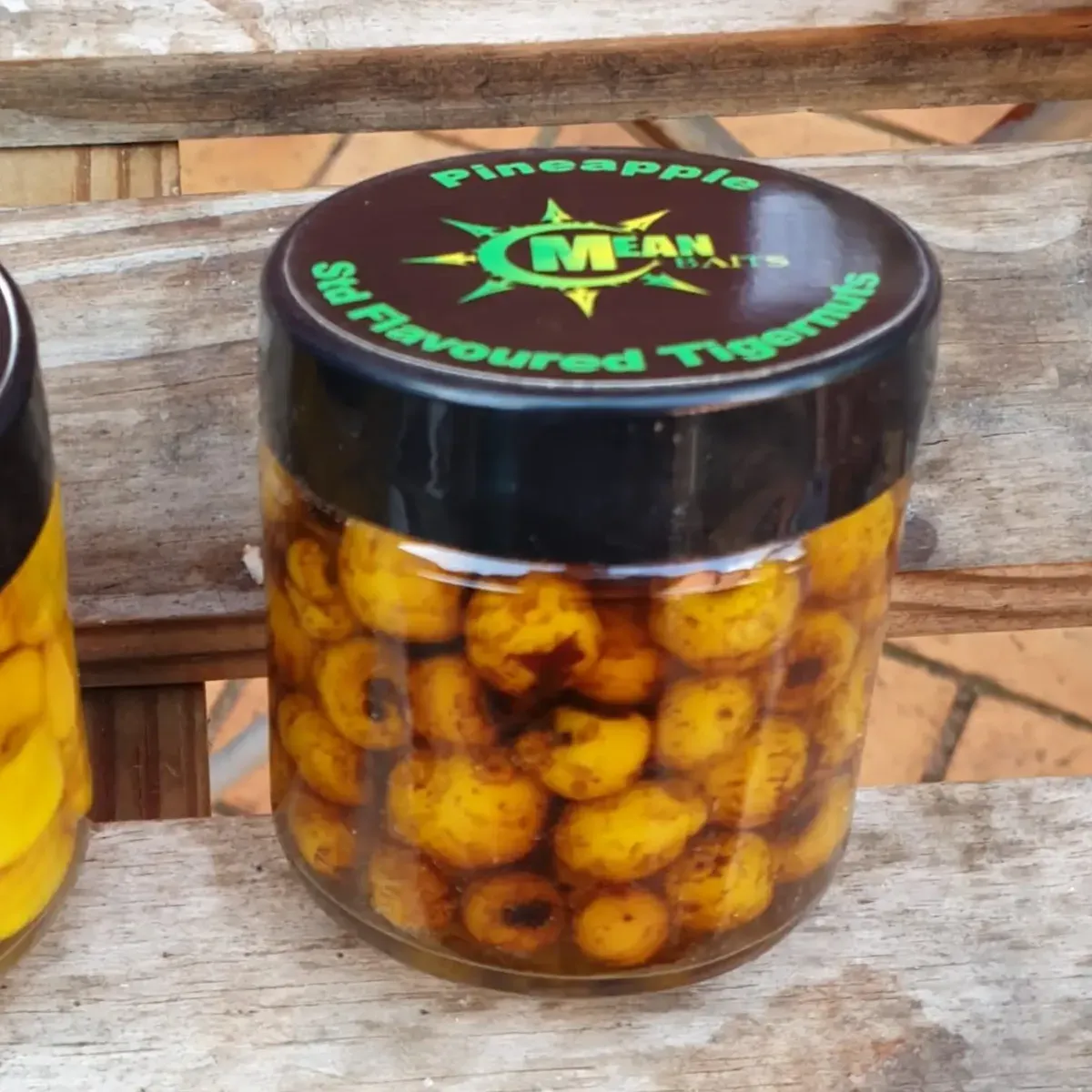 Jar of Mean Baits bottled tigernuts